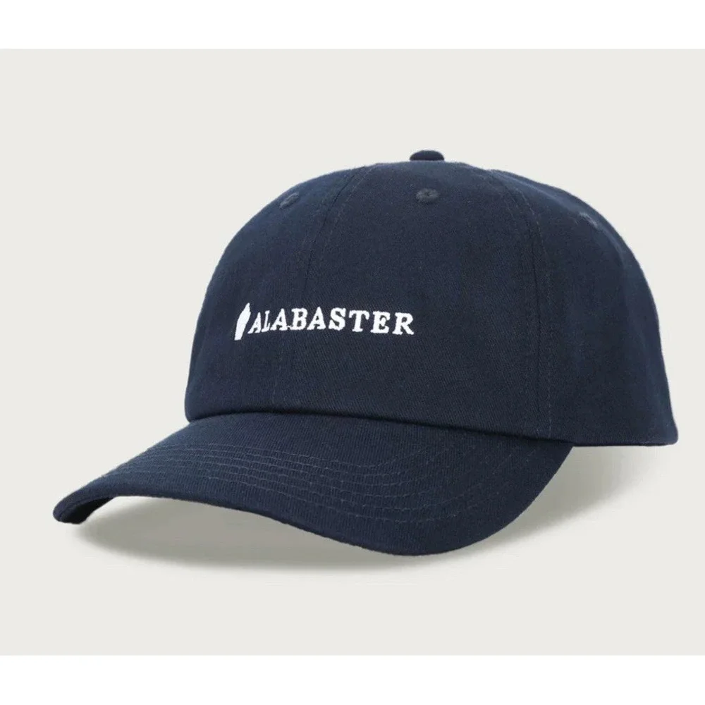 New Alabaster Embroidered Hat adjustable slide-back‎ Navy Blue